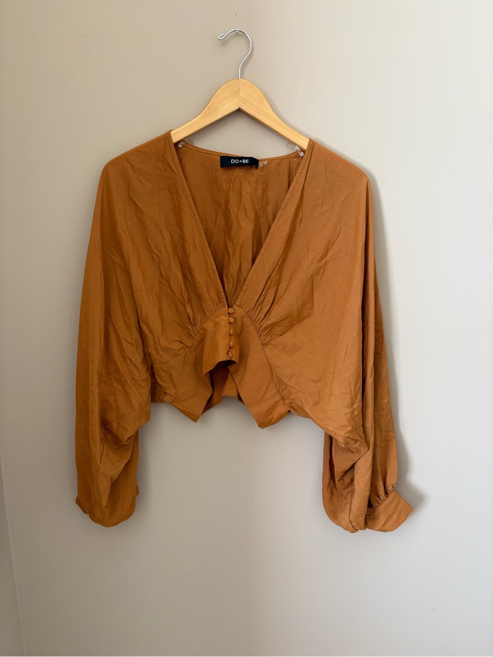 Do+Be Women's V-Neck Blouse S NWTs - Picture 6 of 11